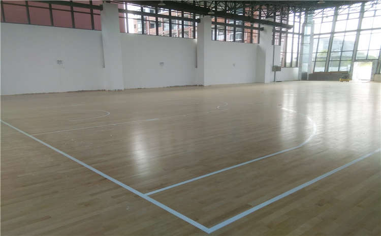 拼裝籃球木地板施工工藝