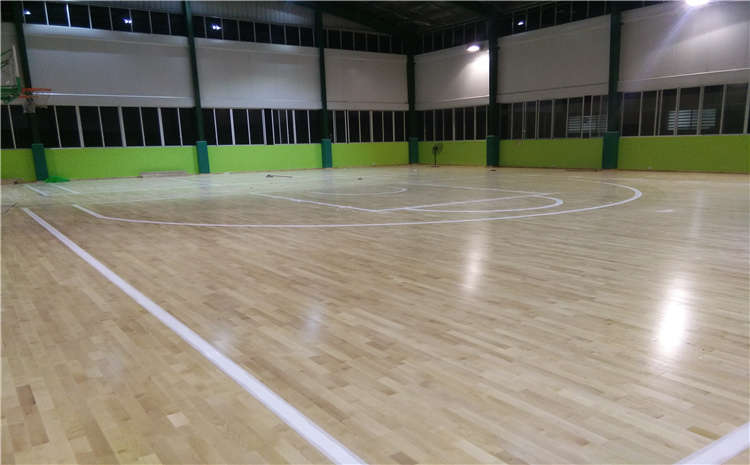 室內體育木地板施工工藝
