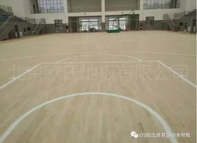 青海省黃南州體育館運動木地板案例圖2 青海省黃南州體育館運動木地板案例圖2