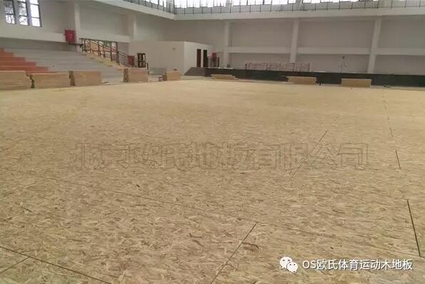 貴州省畢節市織金縣育才學?；@球館木地板案例